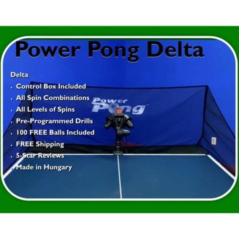 Power Pong Delta – Table Tennis Robot