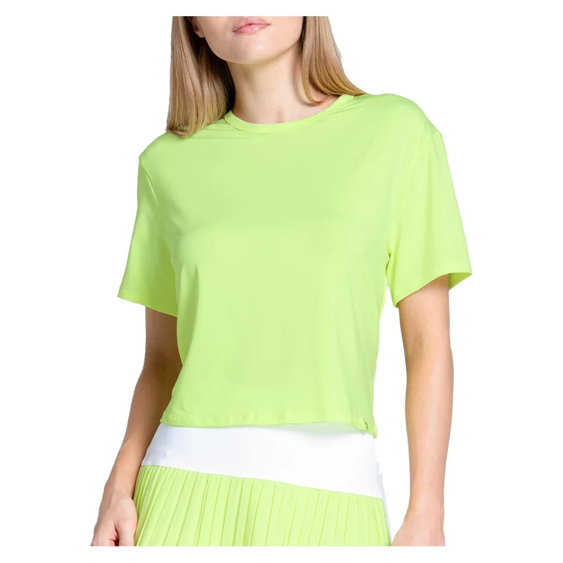 Women’s LUV Power Box Tennis Top Lemon Frost