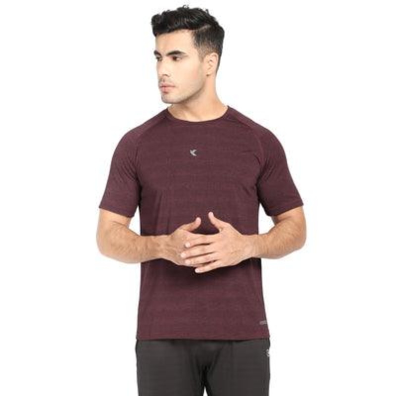 Kronos BRE-EAZY Workout TEE | Men’s | Maroon | KIBI Sports S