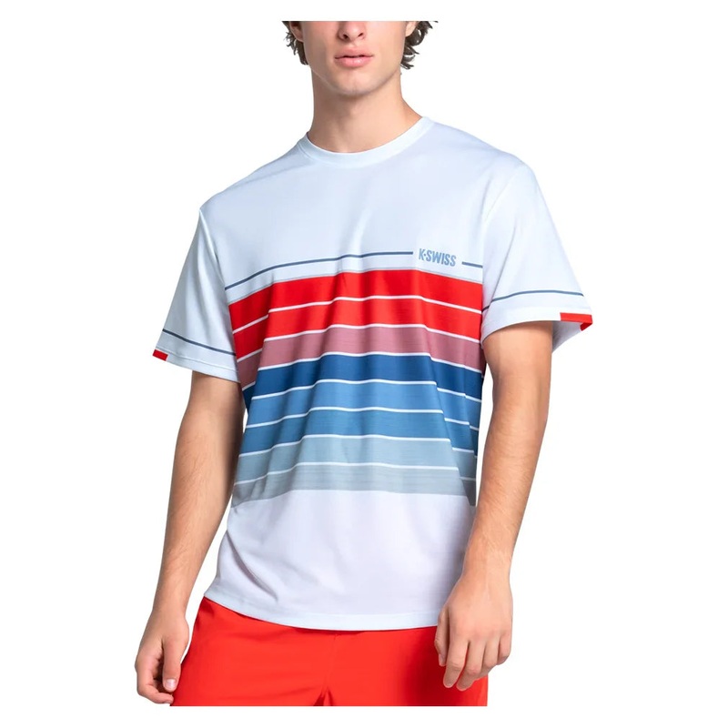 Men`s Apollo Short Sleeve Tennis Top Infinity
