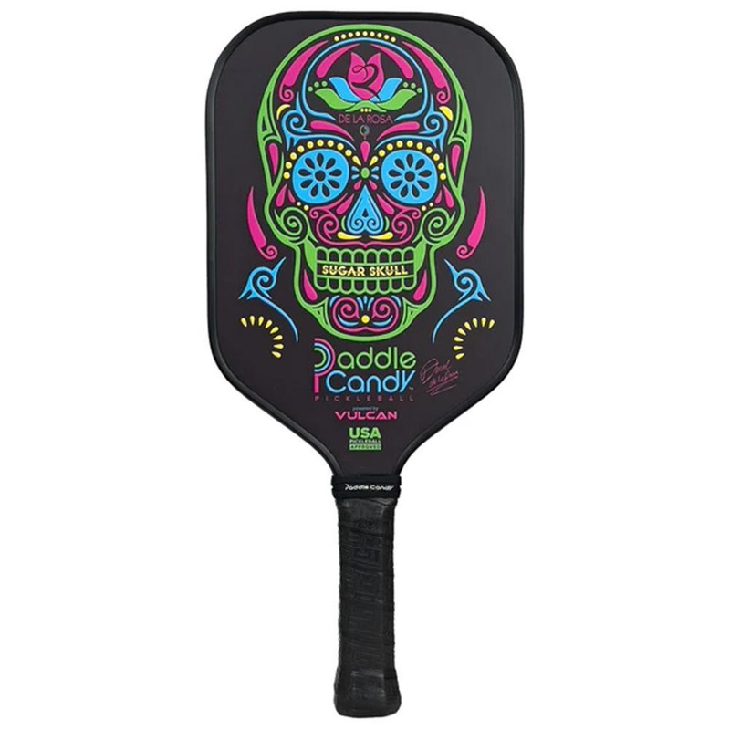 Paddle Candy Sugar Skull DLR Edition Pickleball Paddle Black