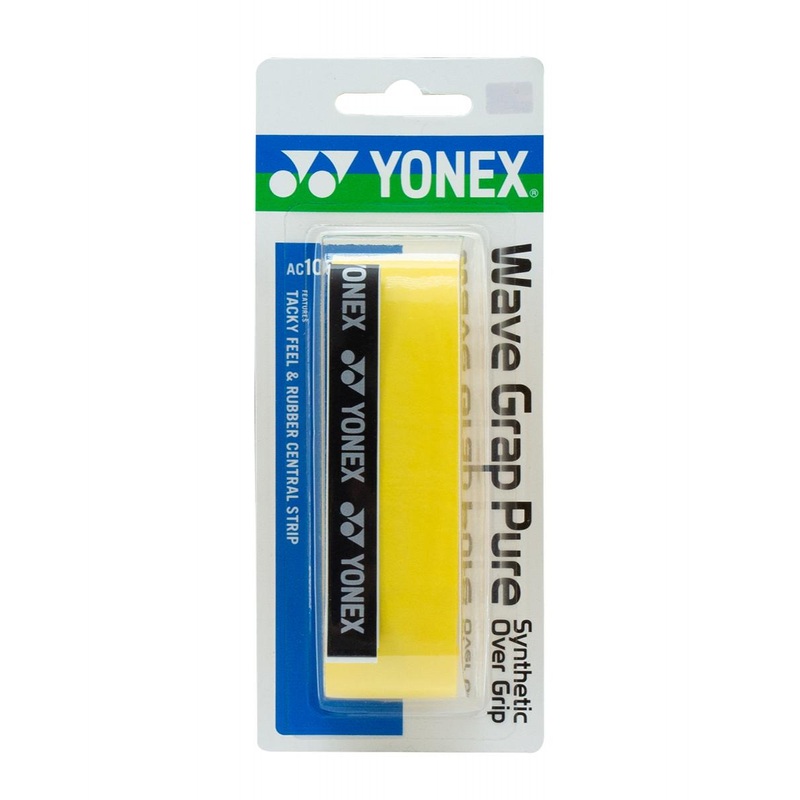 Yonex AC108WEX Wave Grip Pure (Yellow) YELLOW One Size