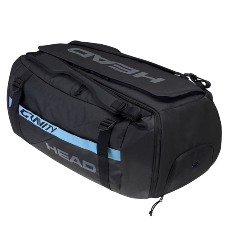 Head r-PET Gravity Duffel 12 Pack Racquet Bag (Black)