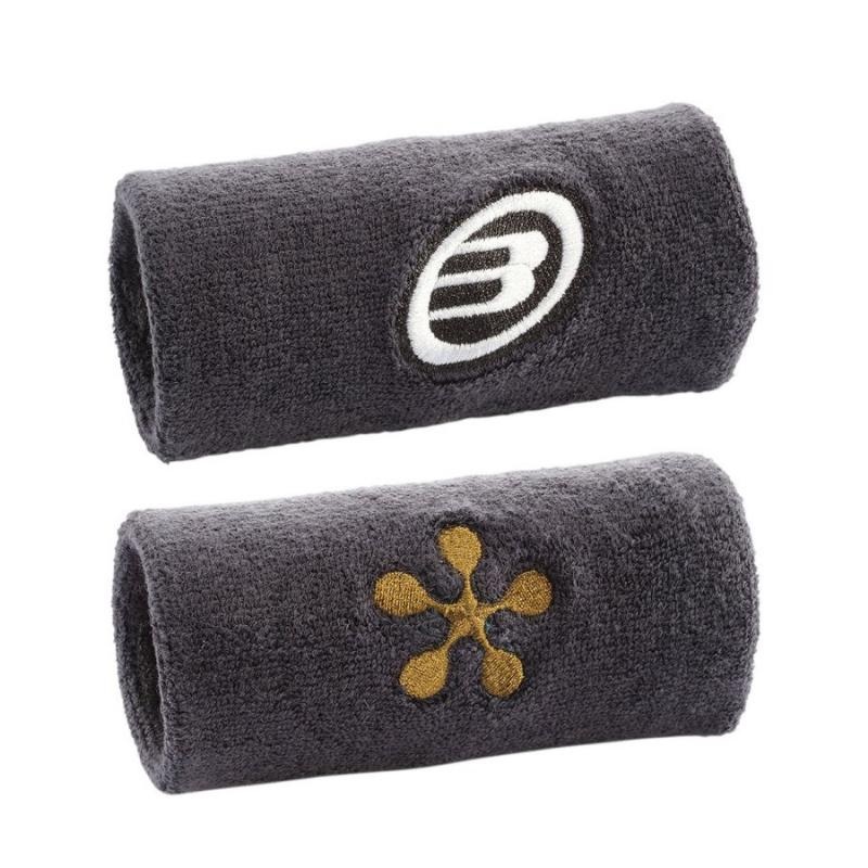 Muequeras Bullpadel Premier Padel BPMU2507 Carbon Piedra 2 Unidades