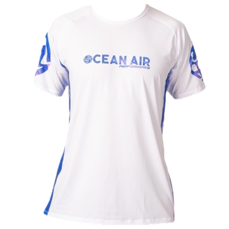 Ocean Air Theo Fall Edition T-Shirt – White / Blue