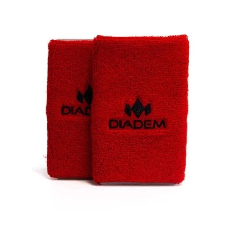 Muequeras Diadem Rojo 2 Unidades 5″