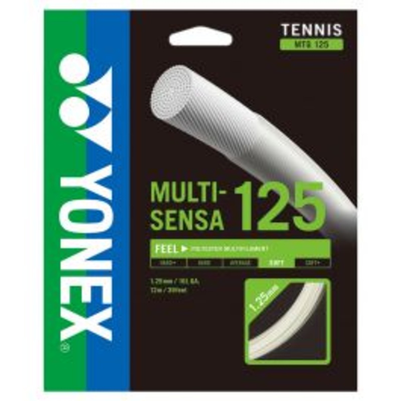 Yonex Multi-Sensa 1.25mm 12m Set WHITE