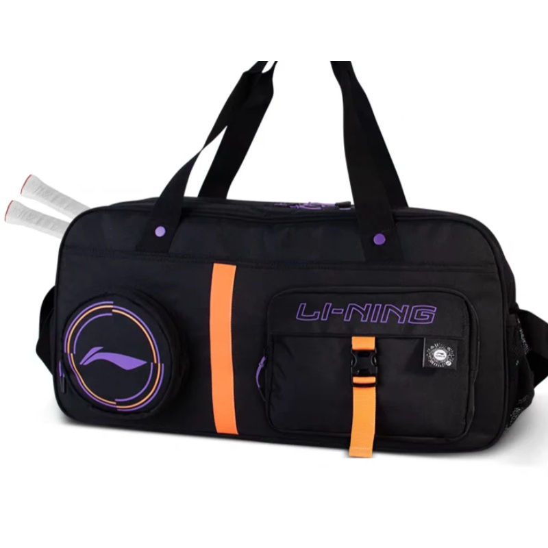 Li-Ning ABDU319 Badminton Racket Bag – Black Black Tournament Bag