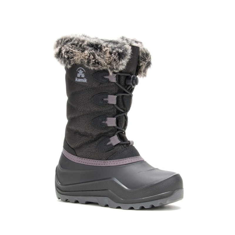Kamik Kids Snow Angel Winter Boot Black-BLK 13