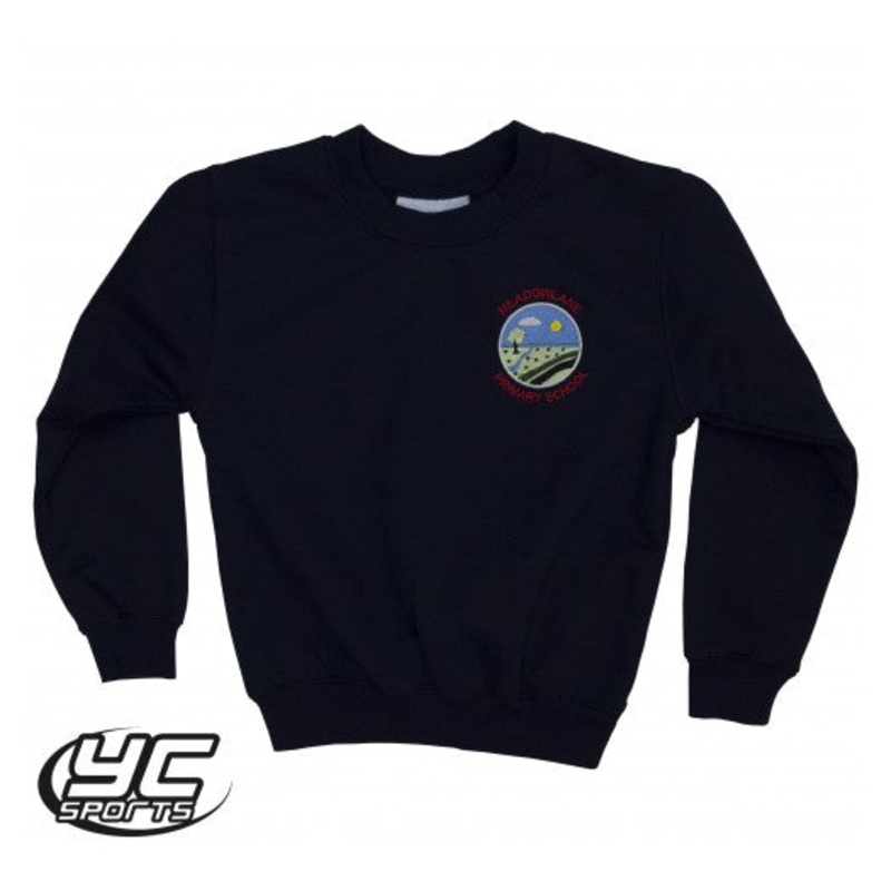 Meadowlane Primary School Sweatshirt 2/3 NAVY