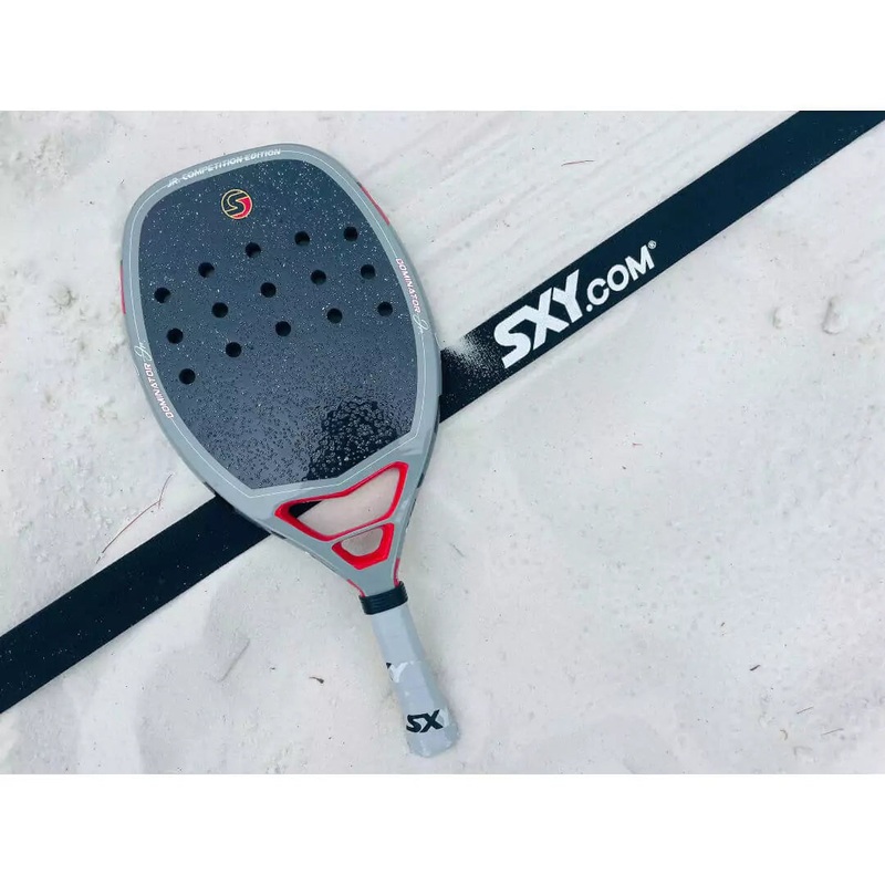 Sexy Black Professional Beach Tennis Court Boundary Lines & Stakes