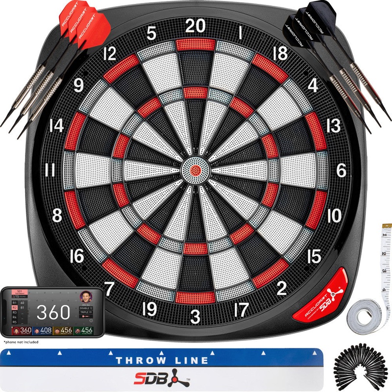 Soft Tip Smart Electronic Dartboard with Online Game Play