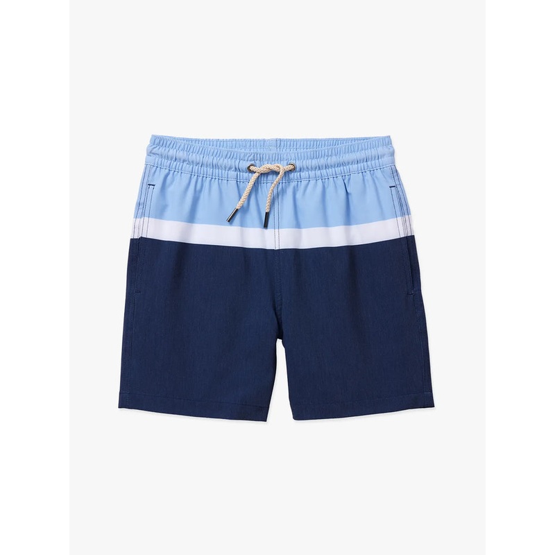 Fair Harbor Boys’ Bayberry Trunk Blue Depths Block Youth Small