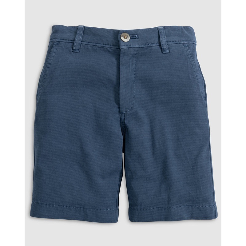 Johnnie-O Boys’ Nassau Cotton Blend Shorts Wake 7