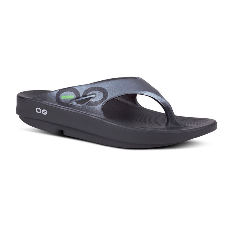 Oofos Original Sport 7 Black/Graphite