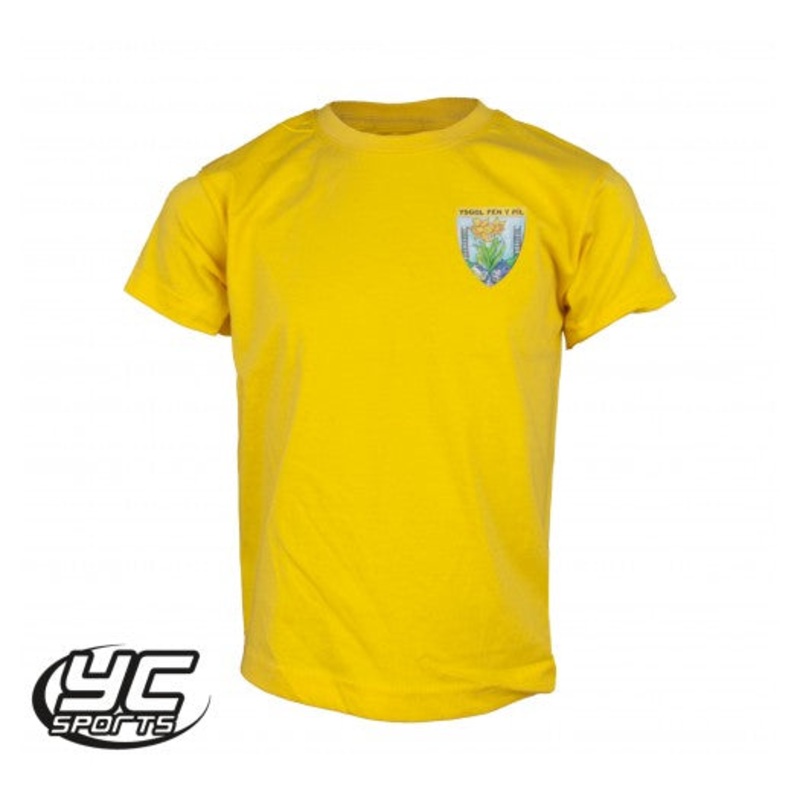 Pen Y Pil Sunflower PE Tshirt 3/4 Sunflower