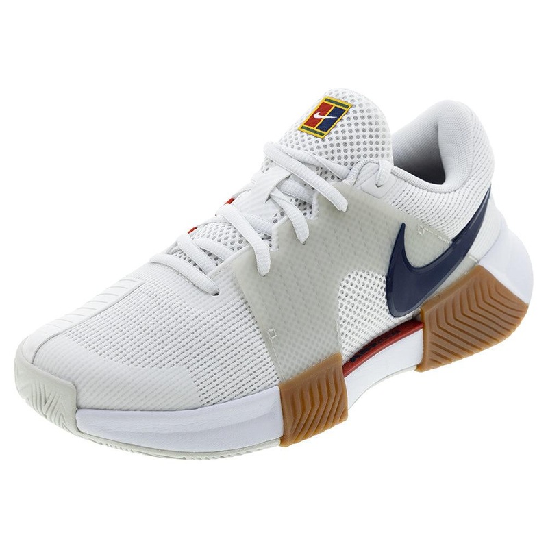 Women`s Zoom GP Challenge 1 Tennis Shoes Summit White and Binary Blue