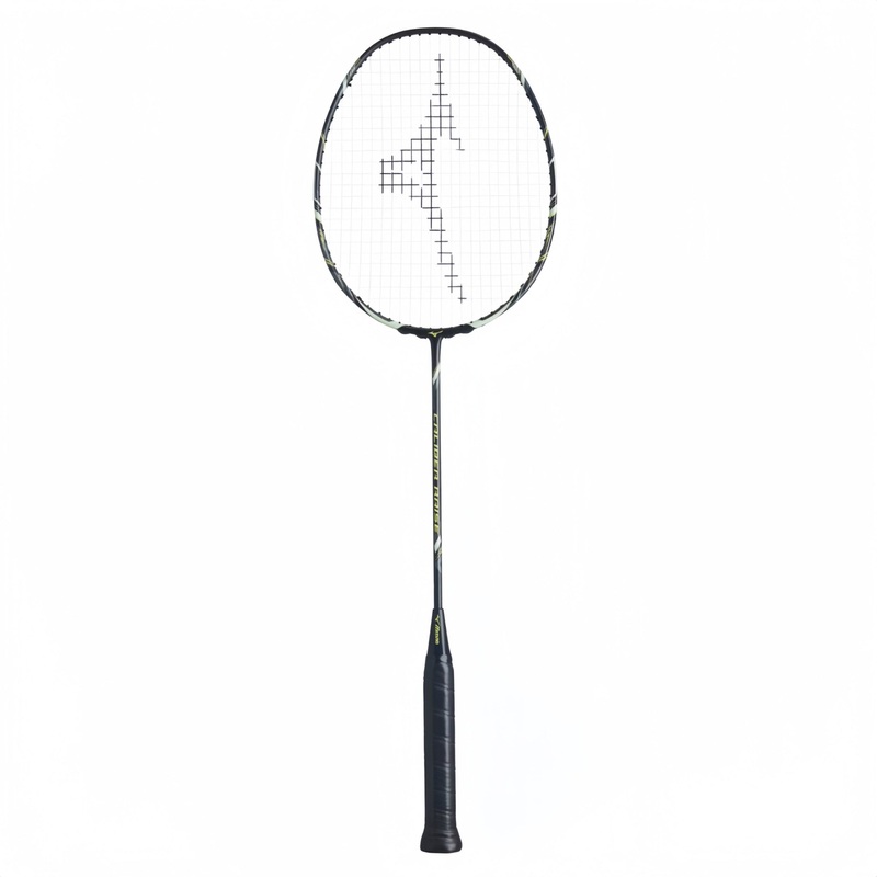 MIZUNO CALIBER RAISE (Black/Green) Badminton Racquet  Strung & Free Grip 4U (Avg. 83g) G6