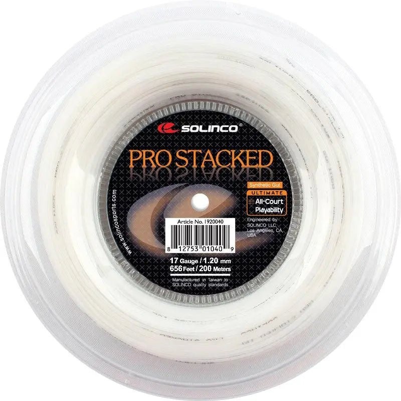 Solinco Pro Stacked Synthetic Gut 17 Tennis String Reel – 656′