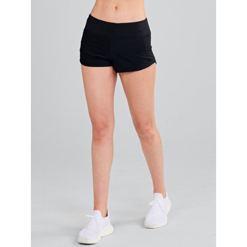 Tasc Womens Momentum 3 Lined Short Black XSmall