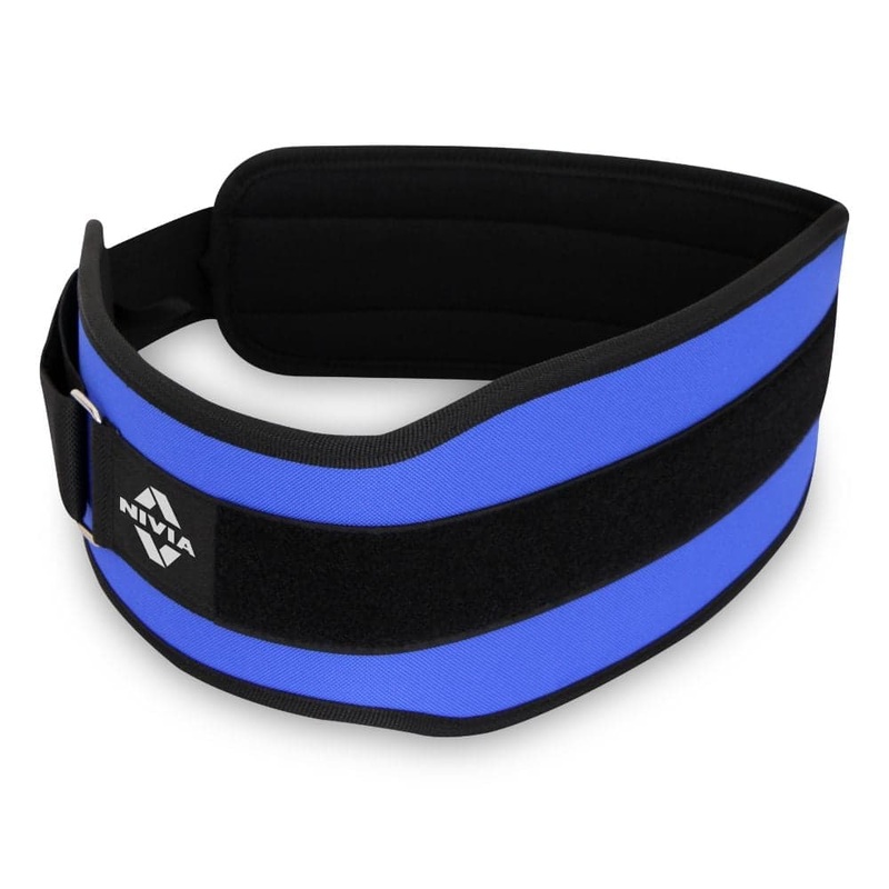 Weight Lifting Belt Nivia | Kibi Sports 30′ Blue/Black