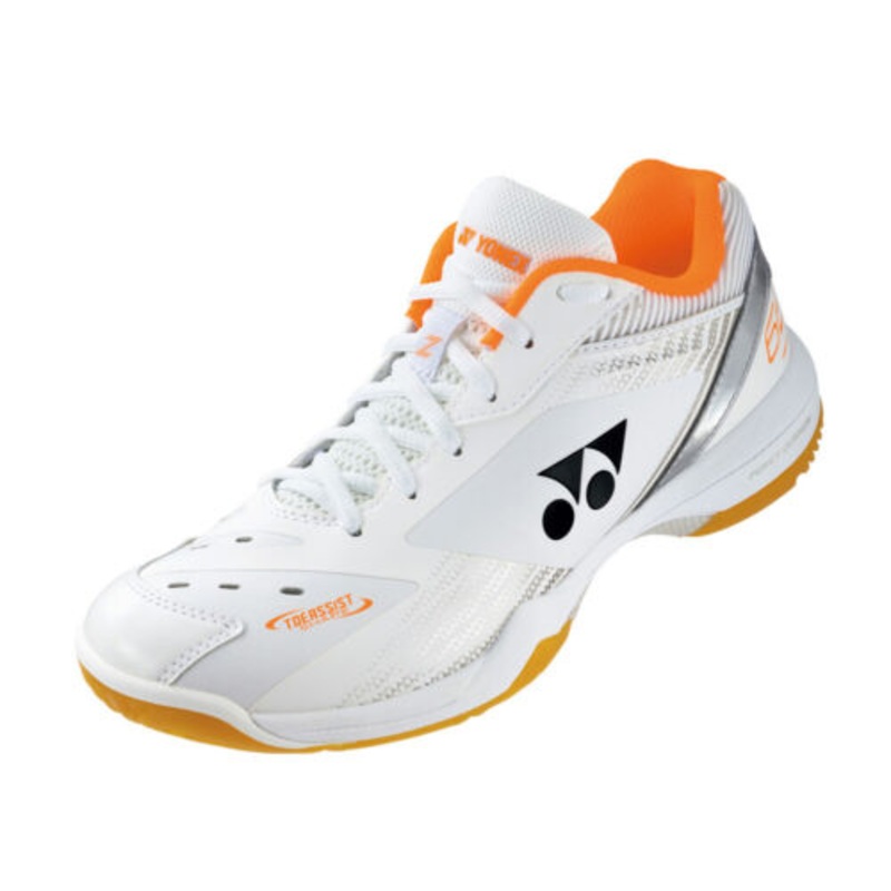2023 Yonex Power Cushion 65 Z3 Wide Shoes (White/Orange)