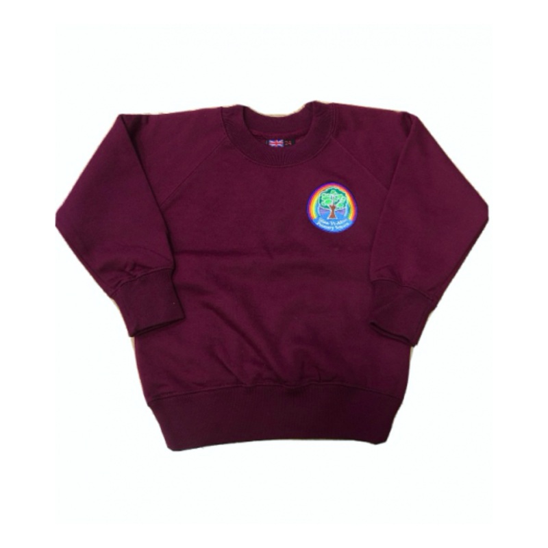 Glan-Yr-Afon Old Sweatshirt DARK MAROON (while stock last) 24 DARK MAROON