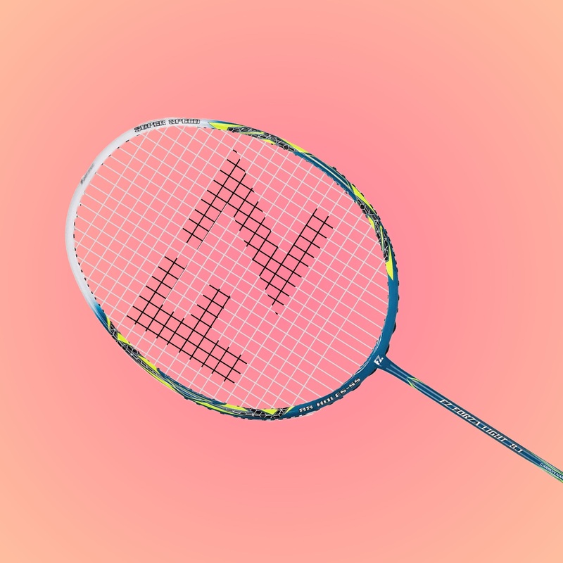 Light 8.1 Strung Badminton Racket (Safety Yellow) -5U/G5 Fz Forza | Kibi Sports 5U