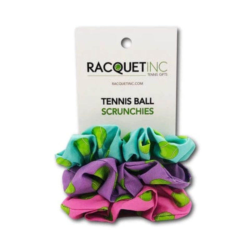 Racquet Inc. Tennis Ball Scrunchies Cheetah