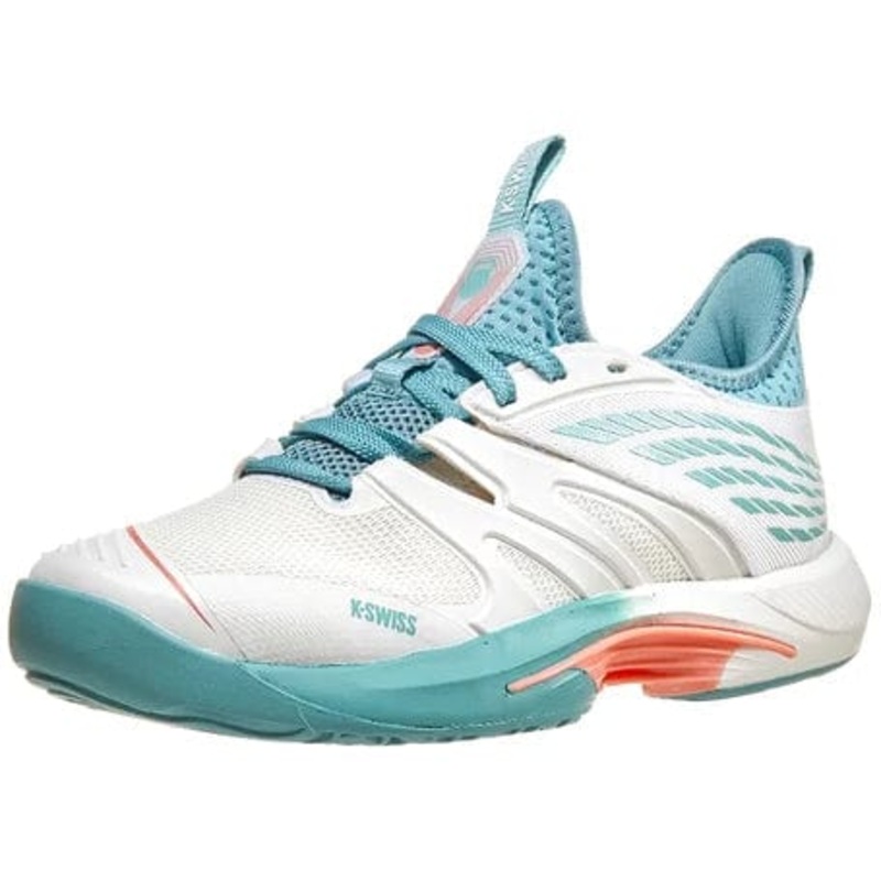 Women’s K Swiss Speedtrac Tennis Shoes 6 White/Pink/Blue