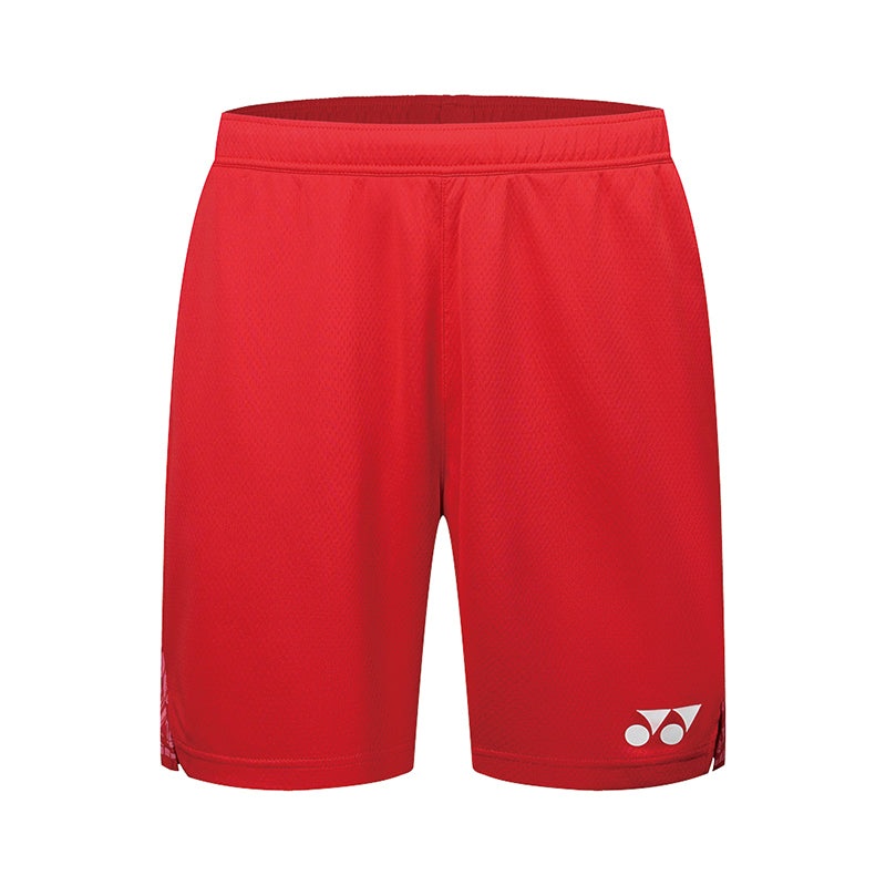 YONEX 2025 China Team Fan Edition Men’s Shorts 15215CR Tango Red (587) M