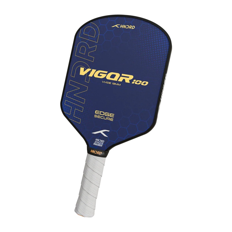 Hundred Vigor 100 Wide Pickleball Paddle HPRX-4M177-13-W Navy/Gold One Size
