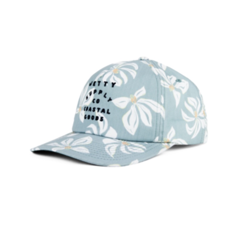 Jetty Tropics Snapback Hat Fog