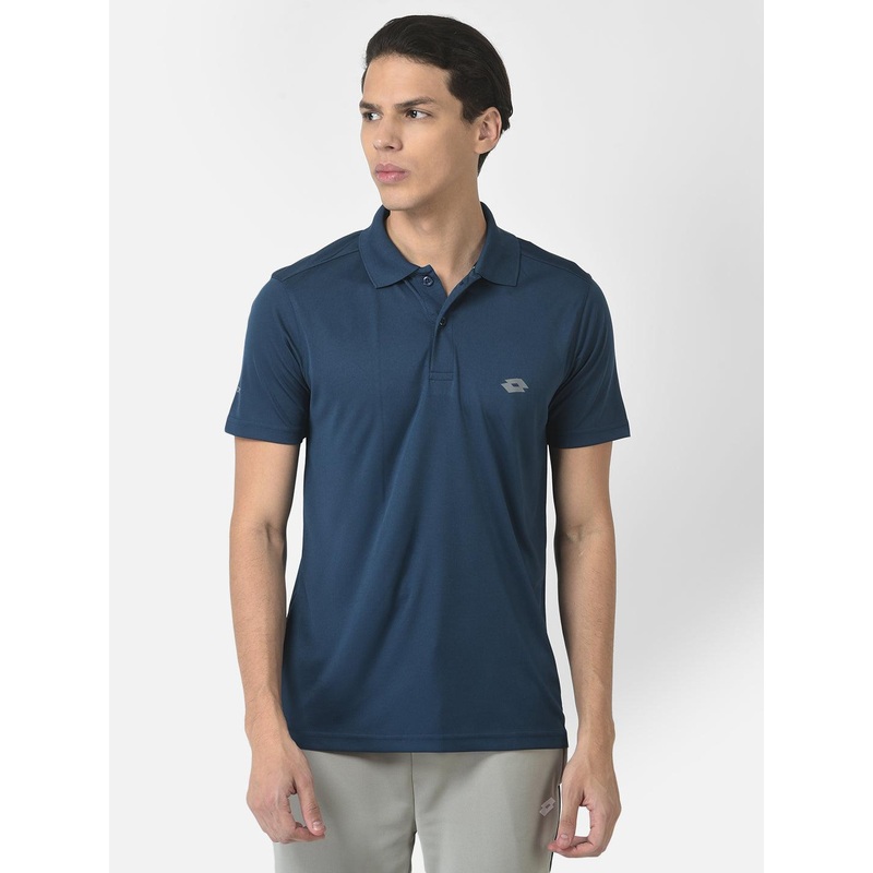Lotto Men Blue Basic Bb Polo L Blue F22BB108-444