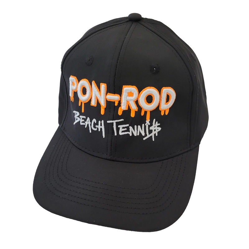 PON-ROD Beach Tennis Black Cap