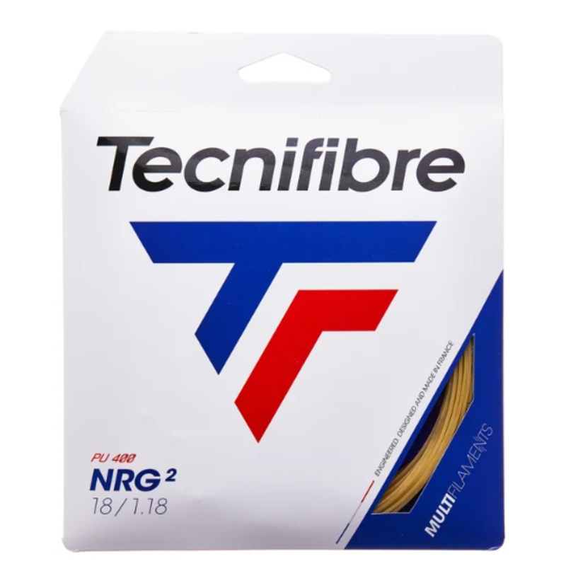 Tecnifibre NRG2 Tennis Strings- Black 16