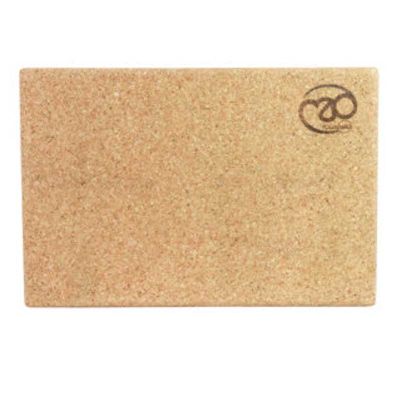 Yoga-Mad Cork Yoga Block Cork Brown One Size