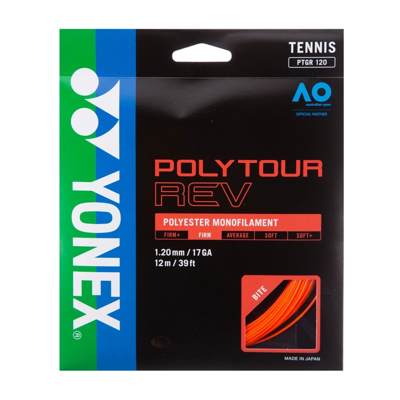 Yonex Polytour Rev 1.20 – 17 Gauge White