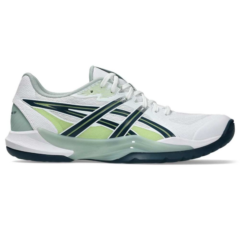 Asics Powerbreak FF Men’s Indoor Shoe (White/Tranquil Teal)