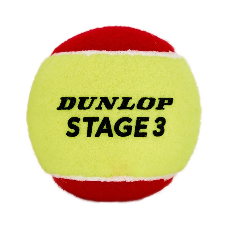 Dunlop Stage 3 Tennis Balls(3 Pack)