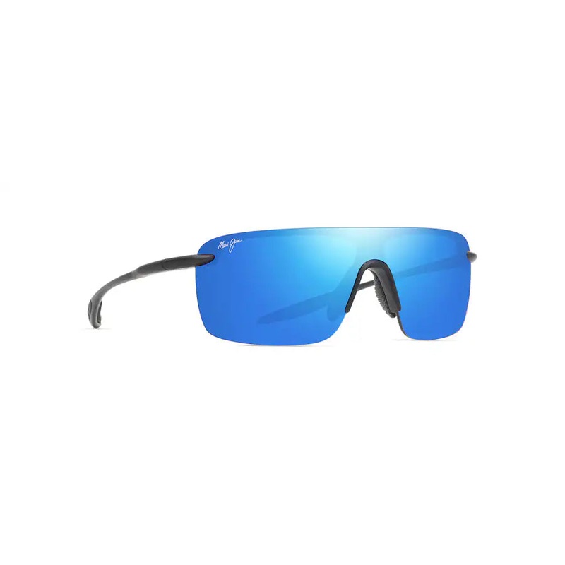Maui Jim Palulu Sunglasses – Matte Black w/ Blue Hawaii