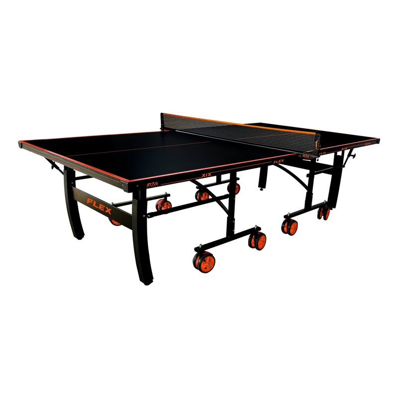 STAG GLOBAL Flex Table Tennis Table Black Top | Kibi Sports