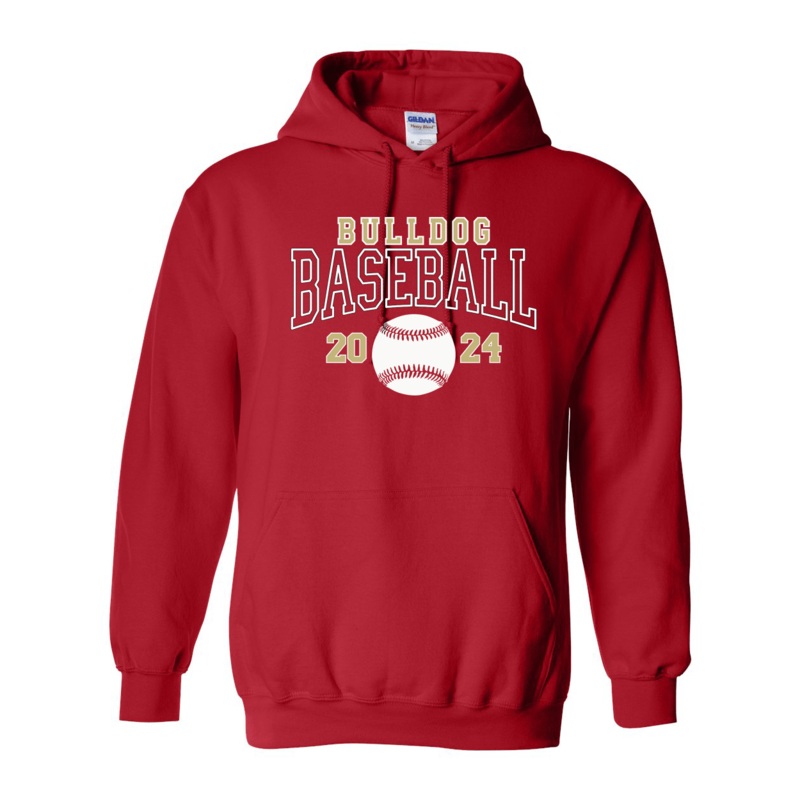 Thomasville Bulldog Baseball Sweatshirt