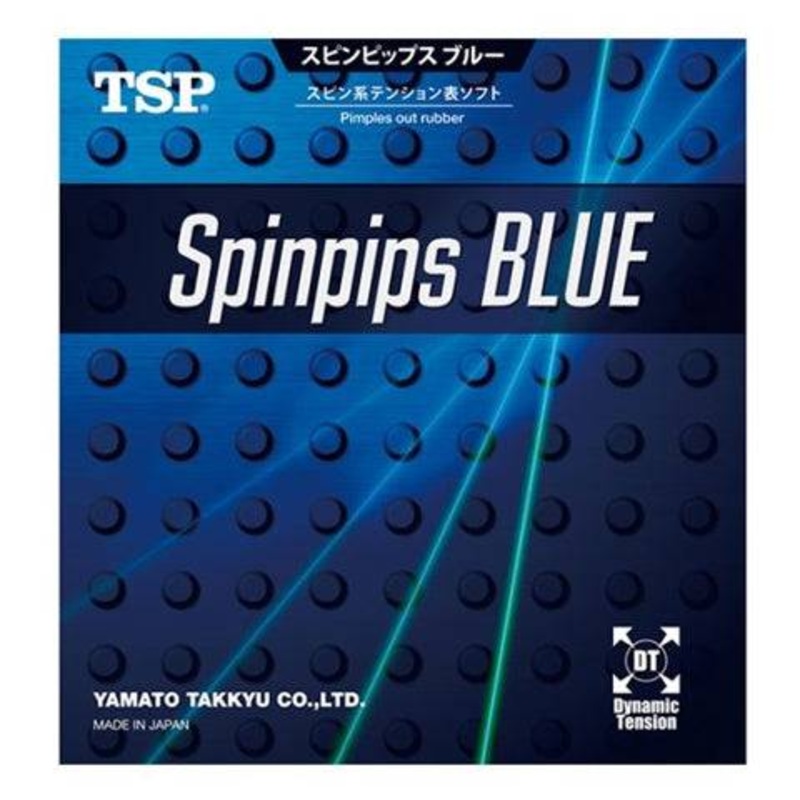 TSP Spinpips  Blue – Short Pips Ping Pong
