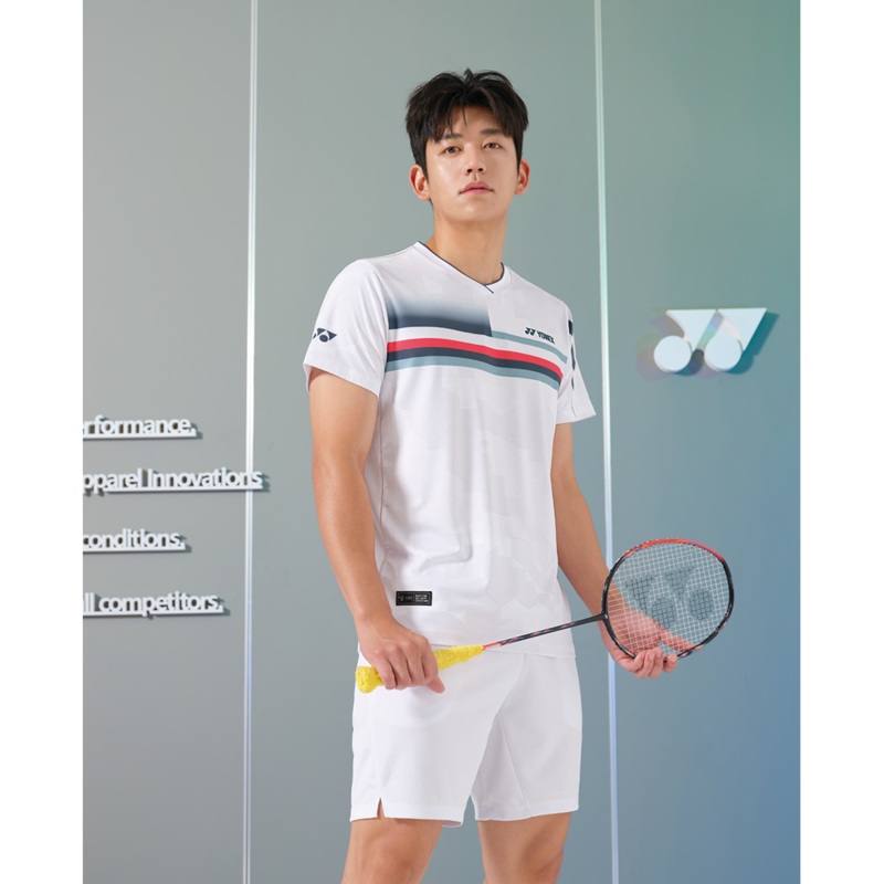 YONEX Men’s Game Shirt 243TS013M GREY 95(M)