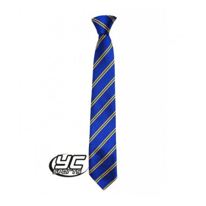 Bishop Child’s Church In Wales Primary School Tie 45″ 45 ROYAL/YELLOW