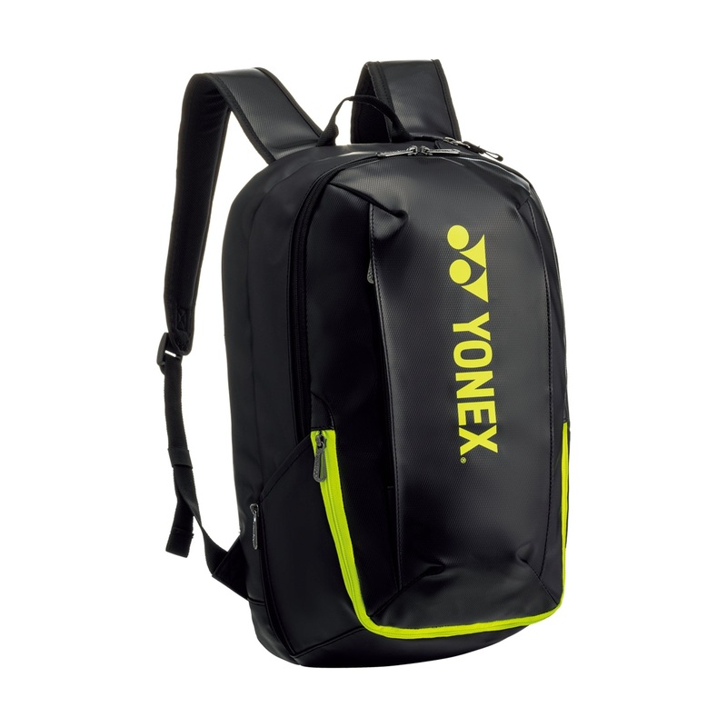 (CLEARANCE) YONEX Active Badminton/Tennis Backpack Black/Lime Green BA82412EX