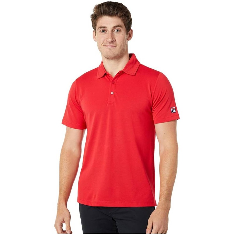 Fila Men’s Essentials Pique Polo (Fila Red)