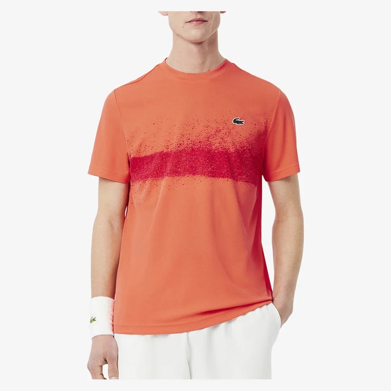 Men`s Novak Djokovic Ultra Dry Fan Tennis Crew Manguier and Grenadine