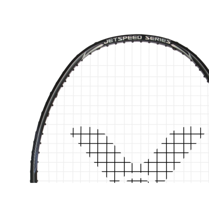 Victor Jetspeed S T1PRO C Badminton Racket [Black]